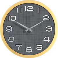 V30-534-ABMZ Plastik Duvar Saati  Ø 35 cm