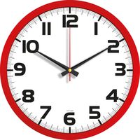 V30-534-K Plastik Duvar Saati  Ø 35 cm