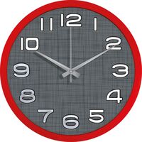 V30-534-KBMZ Plastik Duvar Saati  Ø 35 cm