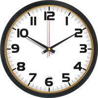 V30-534-S Plastik Duvar Saati  Ø 35 cm