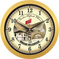 V30-546-A Plastik Duvar Saati  Ø 40 cm