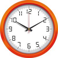 V30-551-T Plastik Duvar Saati  Ø 40 cm