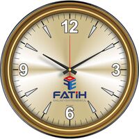 V30-604-A Plastik Duvar Saati  Ø 46 cm