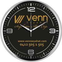 V30-950-GV Metal Duvar Saati  Ø 31 cm