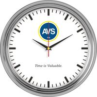 V30-960-B Metal Duvar Saati  Ø 33 cm