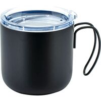 3509 Bardak Termos Siyah 240 ml