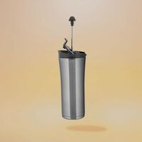 3654 French Press Termos Kırmızı 500 ml