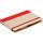 GD-017 Renkli Yapışkanlı Notluk Kırmızı 17,5 x 12 x 1,5 cm