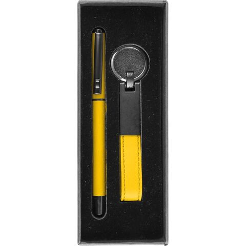 0510-240 Hediyelik Set Sarı 17,5 x 6,5 x 3 cm