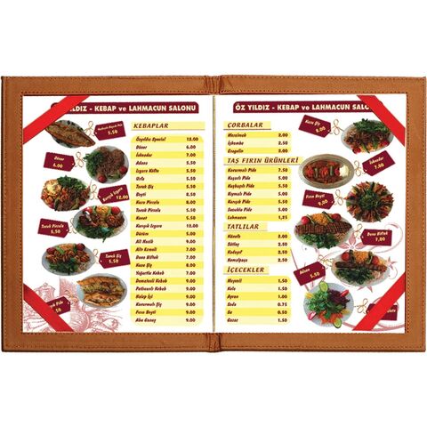 B-04 Sertifika ve Menü Kabı Lacivert 16,5 x 23,5 cm