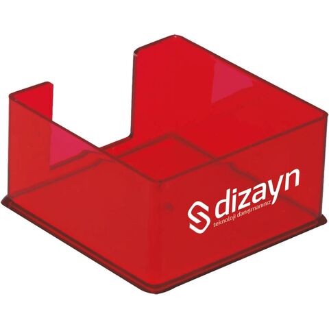 L-6100 Notluk Kırmızı 9 x 9 x 5 cm