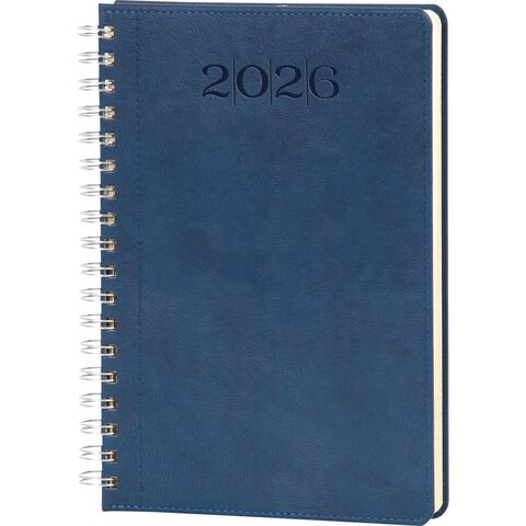 Darıca-S Spiralli Haftalık Ajanda Lacivert 20 x 28 cm