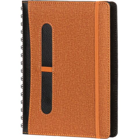 Göztepe Gizli Spiralli Günlük Ajanda Taba 16,5 x 22 cm