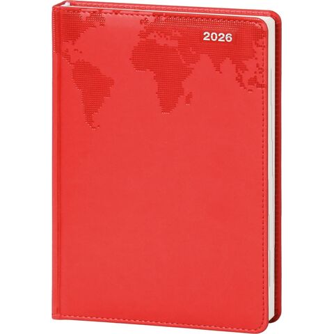 Kandilli Günlük Ajanda Kırmızı 17 x 24 cm