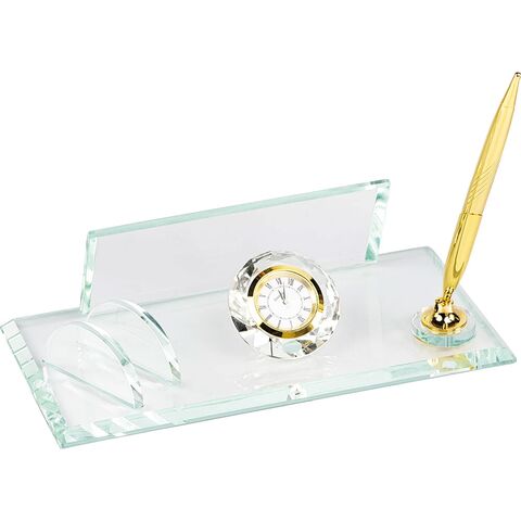KM-90 Kristal Masa Seti Şeffaf 11 x 22 cm