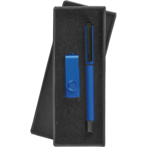 9210 USB Kalem Set Lacivert 16 GB