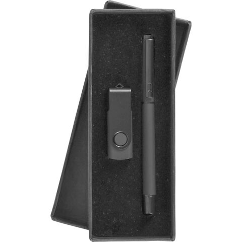 9210 USB Kalem Set Siyah 16 GB