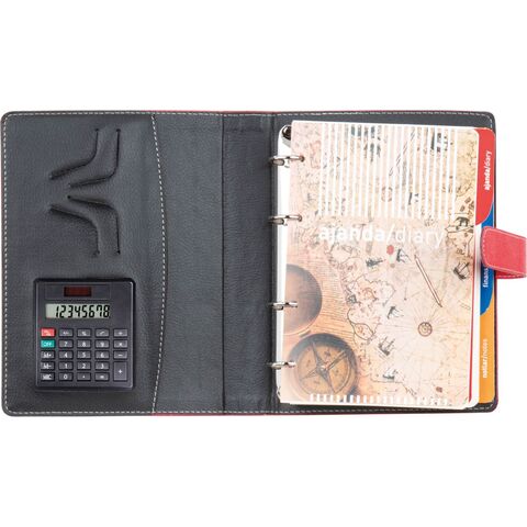 Bergama Organizer Ajanda Kırmızı 18 x 23 cm