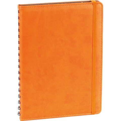 KP-25 Gizli Spiralli Ajanda Kapağı Turuncu 17 x 24 cm