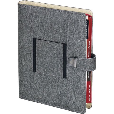 Maslak Organizer Ajanda Füme 18 x 23 cm