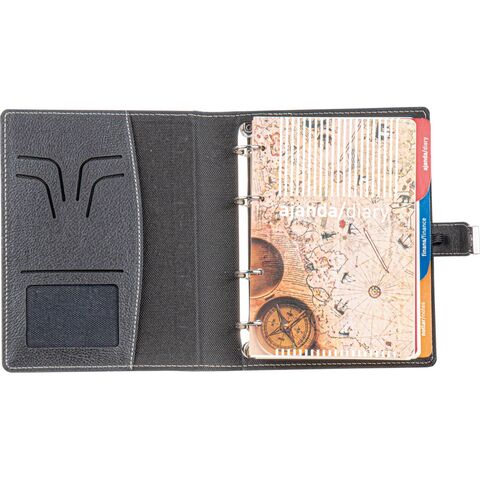 Uludağ Organizer Ajanda Siyah 18 x 23 cm