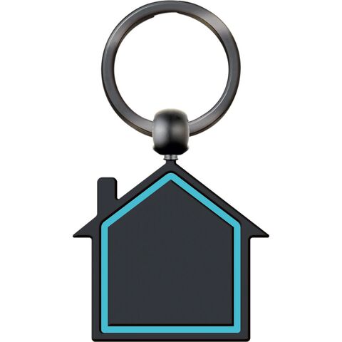 AN-5635 Tek Yön Anahtarlık Turkuaz 3,9 x 7 cm