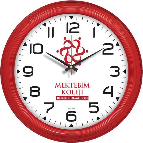 V30-504-K Plastik Duvar Saati  Ø 46 cm