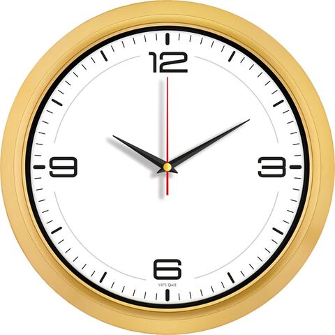 V30-506-A Plastik Duvar Saati  Ø 35 cm