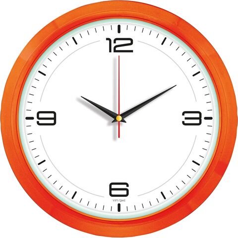 V30-506-T Plastik Duvar Saati  Ø 35 cm
