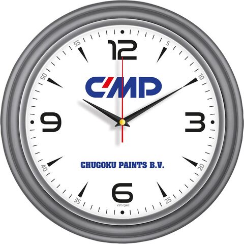 V30-522-F Plastik Duvar Saati  Ø 34 cm