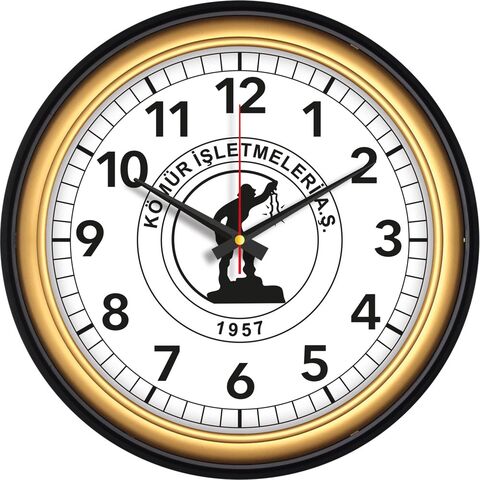 V30-523-SA Plastik Duvar Saati  Ø 42 cm