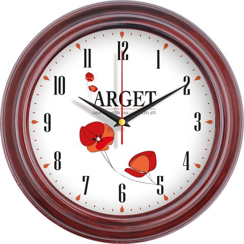 V30-527-AH Plastik Duvar Saati  Ø 32 cm