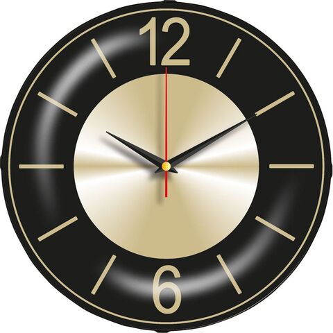 V30-529-SAM Bombe Cam Duvar Saati  Ø 30 cm