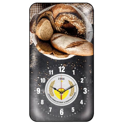 V30-532-B Bombe Duvar Saati  25,3 x 47 cm