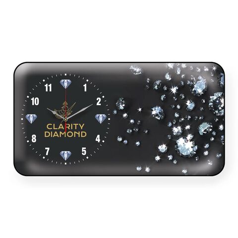 V30-532-B Bombe Duvar Saati  25,3 x 47 cm