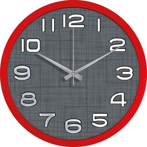 V30-534-KBMZ Plastik Duvar Saati  Ø 35 cm