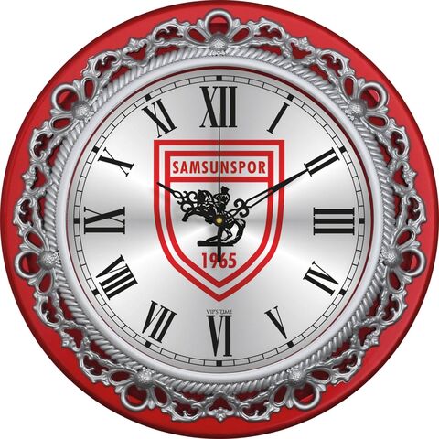 V30-660-K Plastik Duvar Saati  Ø 35 cm