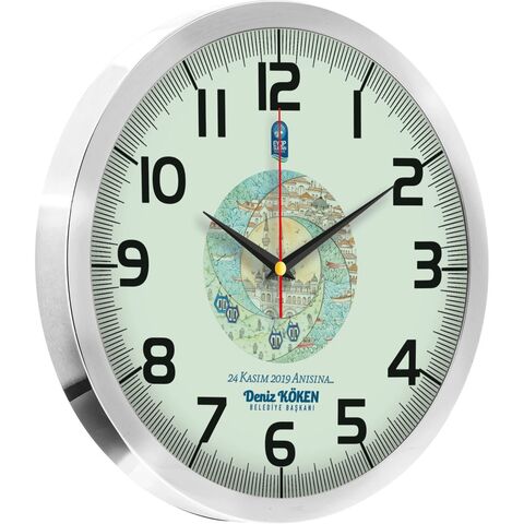V30-840-B Duvar Saati  Ø 29 cm