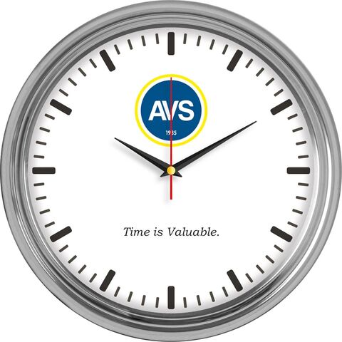 V30-960-B Metal Duvar Saati  Ø 33 cm