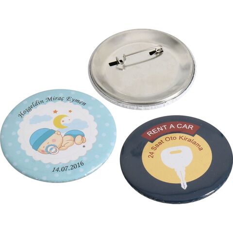 1690 Buton Rozet  6 x 6 cm