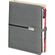 Çeşme Organizer Ajanda Füme 18 x 23 cm