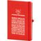 Gebze Tarihsiz Defter Kırmızı 13 x 21 cm