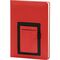 Ortaköy Tarihsiz Defter Kırmızı 15 x 21 cm