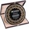 EKT-200 Kutulu Kristal Plaket  25 x 25 cm