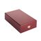 KPK-01 Kristal Plaket Kutusu Bordo 15 x 25 x 6,5 cm